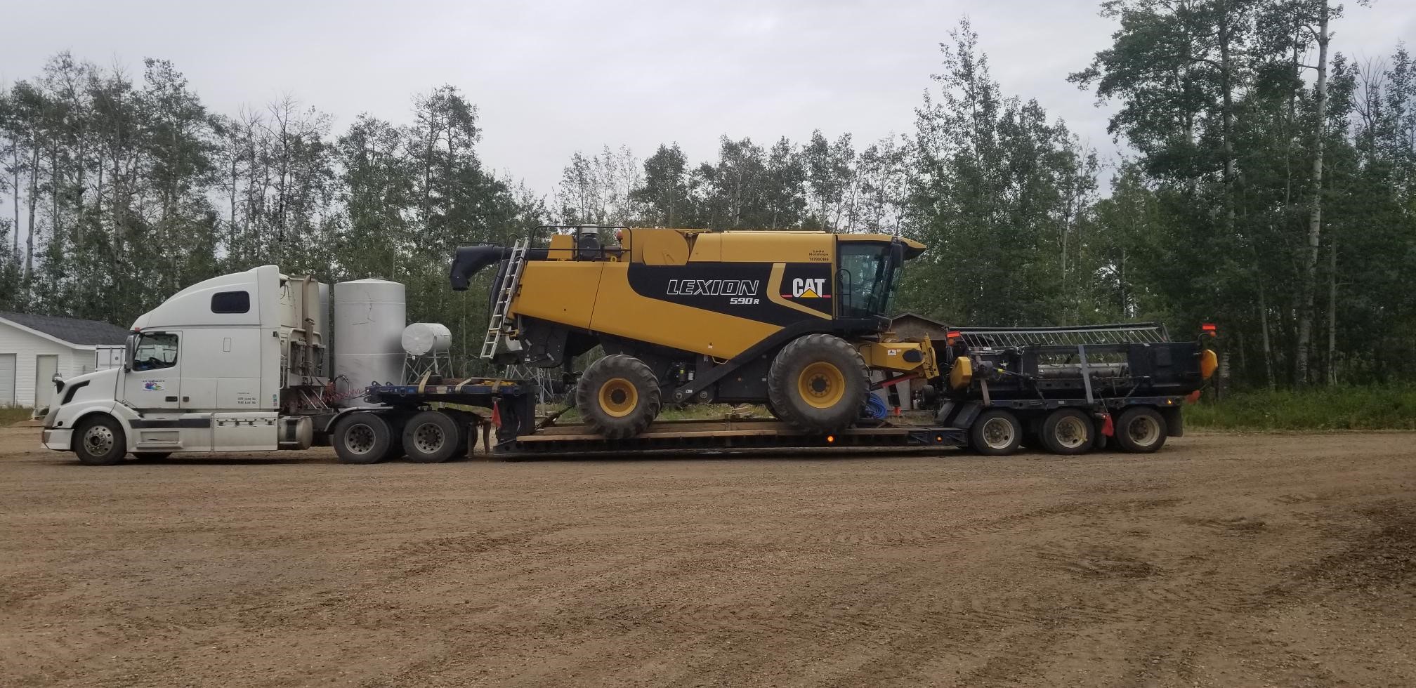 How to Safely Transport a Combine Harvester