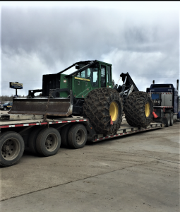 Skidder-Transport Shipping-Forestry-Equipment-Skidder-Transport